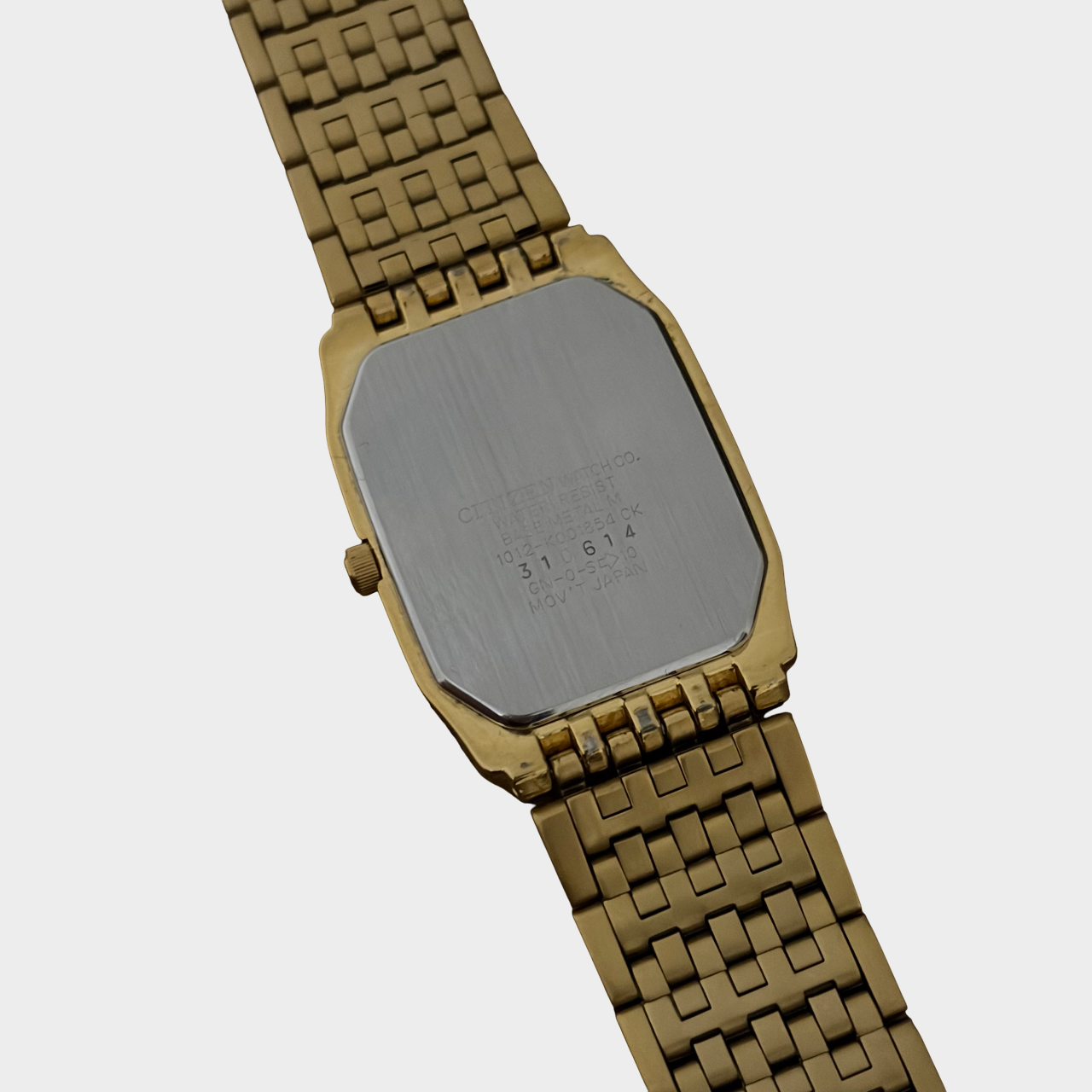 CITIZEN Quartz Gold-Tone Metal Bracelet Men’s Wrist Watch - With Box