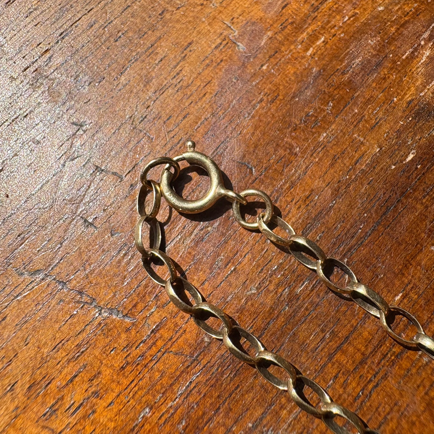 9ct Gold 18 Inch Belcher Chain - Hallmarked